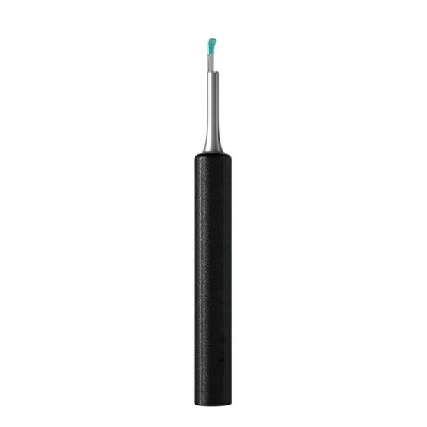 Ounissouiy Cámara de eliminación de cera para los oídos, accesorios simples para el limpiador de cera de los oídos, accesorio para removedor Visible, Suministros de limpieza para el hogar Negro Ounissouiy HA011364-01