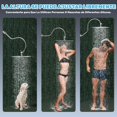 thumbnail image 3 of AguaLibre Regadera para Baño de 8 Pulgadas de Cuadrado con 30cm Brazo de Ducha Ajustable,Regadera Fijas de Ducha de Lluvia de Alta Presión Acero inoxidable 304 de Ducha de Lluvia Tubería de curvada, 3 of 6
