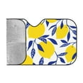 thumbnail image 2 of Kdxio Tropical Lemon Print Windshield Sun Shade, Foldable Sun Blocker for Car,Truck,SUV Automotive Interior Sun Protection,Reflective Shade for Front Windshield(Small), 2 of 7