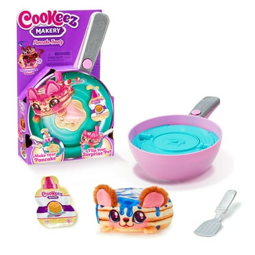 Cookeez Makery Pancake Treatz. Mix & Flip a Plush Best Friend! Scented, Interactive Plush, Ages 5 