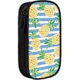 thumbnail image 2 of Trousse à Crayons Ananas Dessin Animé Grande Capacité Durable avec Fermeture Éclair 56729, 2 of 5