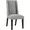 Light Gray, variant on Baron Fabric Dining Chair Gray