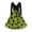 #-008 Army Green, variant on Domzest Women's Halloween Dress Fall Vintage Bloody Printed Long Sleeve Crewneck Plus Size Hepburn Dress Soft Cosplay Prom Dresses Hepburn Dresse Army Green S
