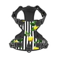 thumbnail image 4 of Lsque Lemons on Striped Dog Harness, No-Pull Pet Harness with 2 Leash Clips, Adjustable Soft Padded Dog Vest with Easy Control Handle for Large Dogs-Large, 4 of 9