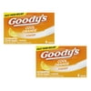 Goody's Extra Strength Headache Powder, Cool Orange Flavor Dissolve Packs, 4 Individual Packets, 2 Pack