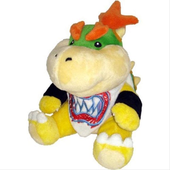 ORUYROP Koopa Bowser Dragon Plush Doll 15cm Brothers Bowser Jr Soft Plush Toy Joys