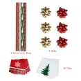 thumbnail image 3 of Holiday Time Red and Green Christmas Wrapping Paper Kit, 20 Pieces, 80 Sq ft, 3 of 4