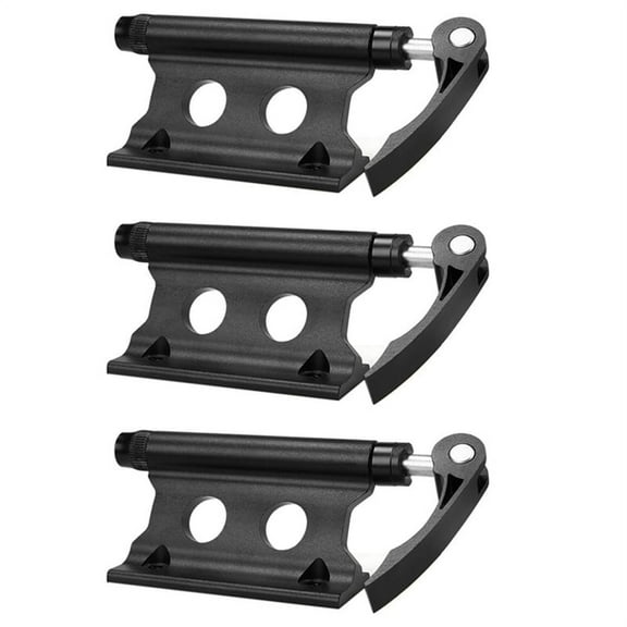 3X Bike Fork Mount Bicycle Truck Bed Roof Bike Rack Bike Fork Mount Block Truck Mount for Road Bike Black