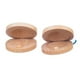 thumbnail image 3 of EeaseMX Castañuelas de madera para dedos, instrumento de percusión para niños, juguete educativo para bebés (color madera), 3 of 7