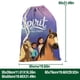 thumbnail image 3 of Spirit: Corre Libre Bolsa de regalo con cierre de cinta navideño para decoración de Navidad,39cm×30 cm., 3 of 6