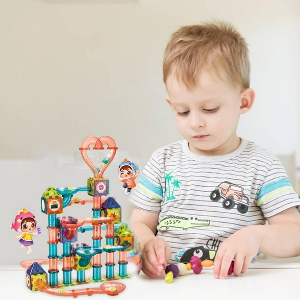 Stick-O Blocs de Construction magnétiques pour Enfants à partir de 1 an  Jouets éducatifs avec Aimant Ensemble damis bébé Req