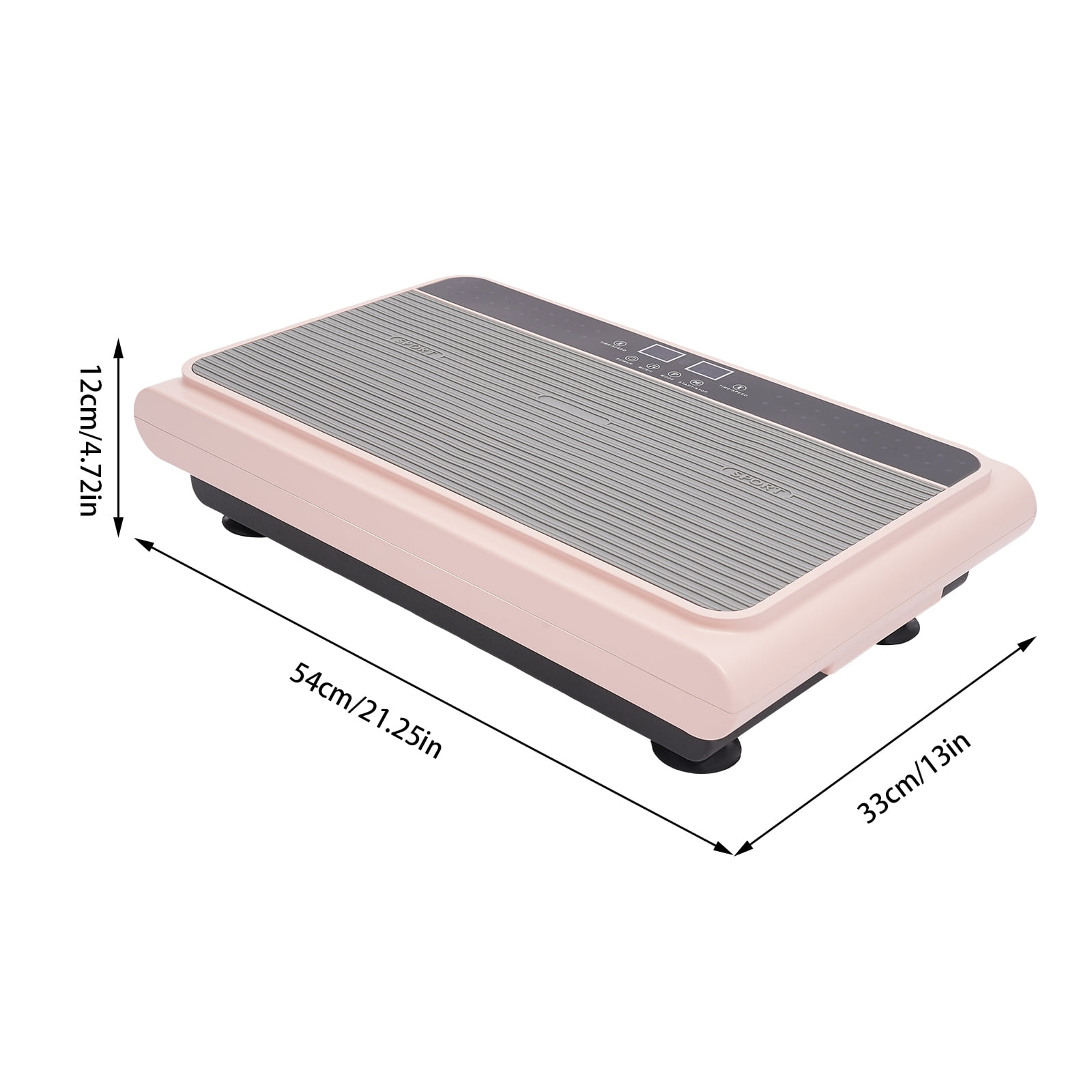 1 PCS Vibration Plate Exercise Machine, Whole Body Workout Vibration Fitness Platform, Home Training Equipment for Weight Loss& Toning(ZZ-SZ303 Model)