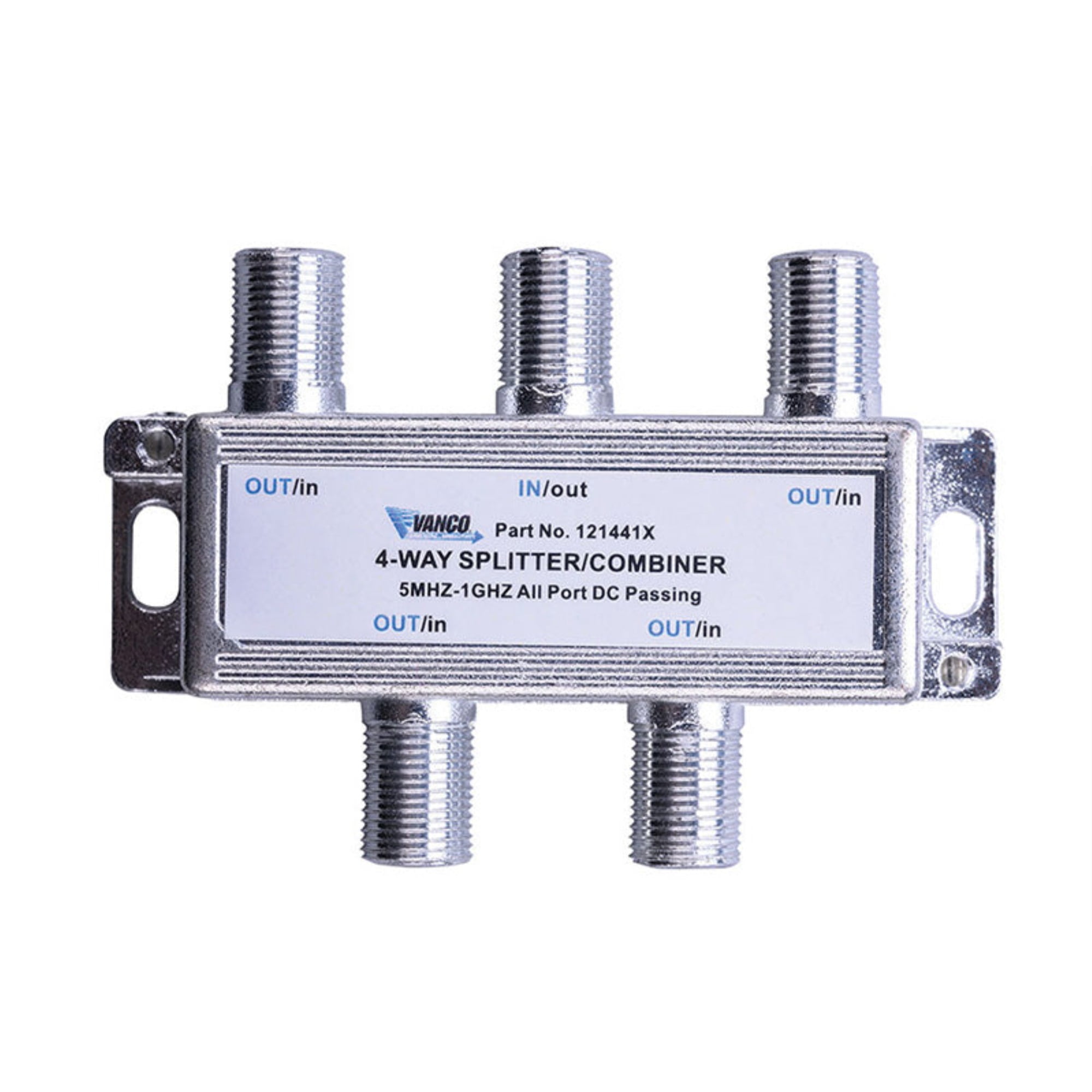 Vanco 0002-0160 4-way Splitter/combiner - Walmart.com