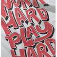 thumbnail image 4 of Work Play Hard Mantra Motto Workout Zip Up Hoodie Men's Women's Brisco Brands S, 4 of 7