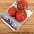 thumbnail image 2 of Báscula eléctrica para alimentos de cocina de 5 kg medidas digitales multifunción en gramos y Oz para cocinar hornear Navidad, 2 of 8