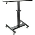 thumbnail image 6 of StarTech.com STSCART2 Mobile Standing Desk Sit-Stand Height Adjustable Rolling Workstation Laptop Cart, 6 of 10