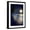 Black Frame, variant on Art.com Beautiful Fantasy Tropical Beach with Milky Way Star in Night Skies, Full Moon - Retro Style Artwor Photographic Print by jakkapan, 12" x 18"