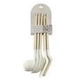 thumbnail image 5 of Cook with Color 5-Piece Stainless Steel & Silicone Utensil Set – Durable & Nonstick Safe, 5 of 5