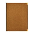 thumbnail image 1 of GUOOL Housse de Menu de Restaurant 4 Pages Format A4 Housse de Menu pour Café Mariage Restaurant Brun, 1 of 9