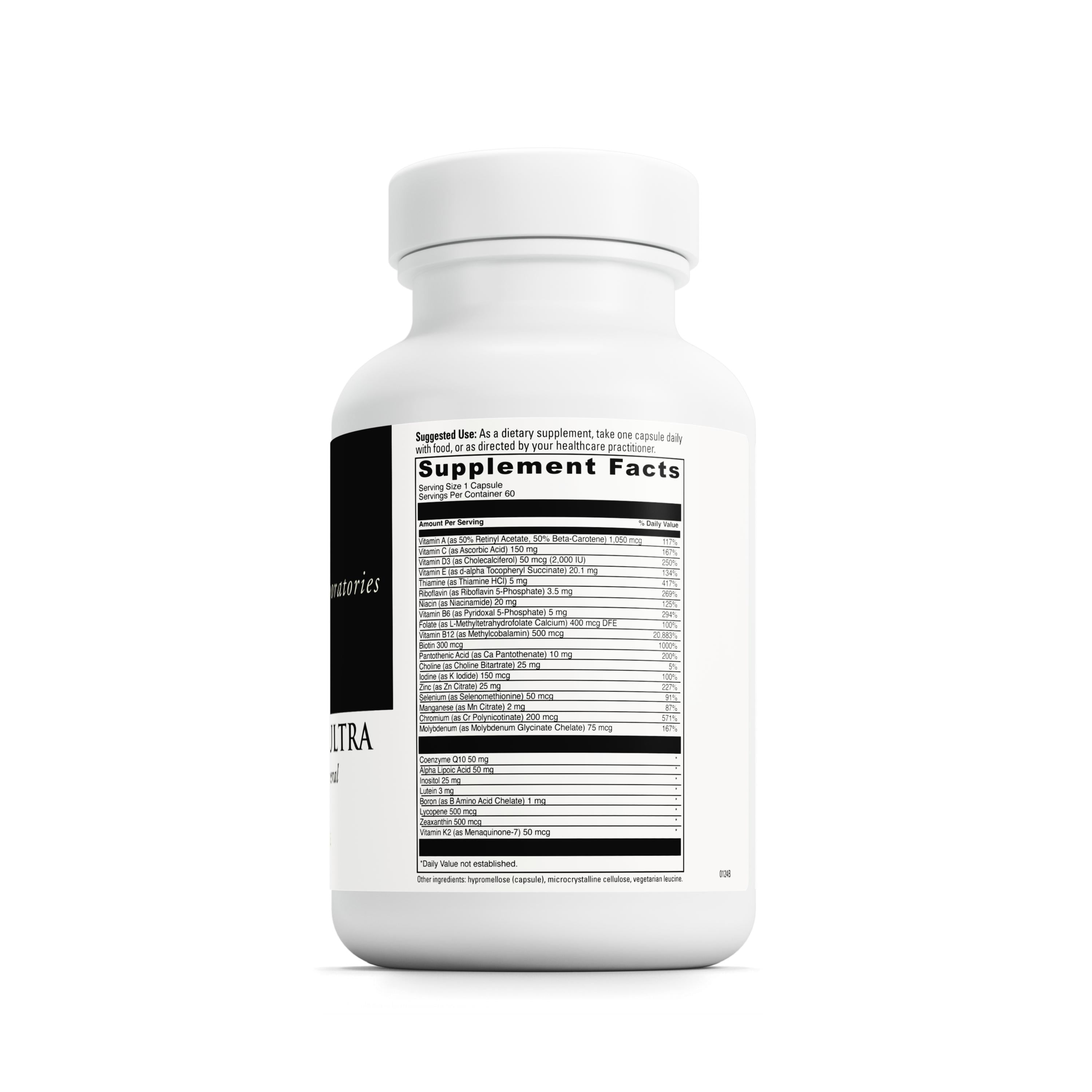 DaVinci Labs Daily Best Ultra - Once Daily Multivitamin - 60 Vegetarian Capsules