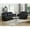 Black - 2-Piece, variant on Finley 3-piece Upholstered Padded Arm Tufted Sofa Set Black