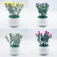 thumbnail image 3 of Simulation Gypsophila Small Potted Artificial Flower Artificial Flower Ornament, 3 of 5