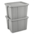 thumbnail image 6 of Sterilite Tuff1 18 Gallon Plastic Storage Tote Container Bin w/ Lid, 24 Ct, 6 of 7