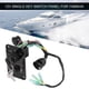 thumbnail image 4 of Riwesomey Panel de montaje de interruptor de llave de motor único fueraborda compatible con 704-82570-12-00 Bombillas para automóviles, 4 of 6