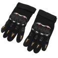 thumbnail image 2 of Guantes de triple deslizador con placa deslizante, equipo de protección para longboard, accesorio deportivo de protección (negro), 2 of 9