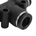 thumbnail image 2 of Conector en T macho neumático, 10 piezas, conector de tubo neumático, conector de tubo neumático, accesorios de conexión a presión, artesanía excepcional, 2 of 12
