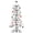 Black, variant on MOPHOTO Metal christmas trees 5-Tire tree ornaments display Iron Christmas Display Stands Ornament with Wire Hanging Hooks Christmas Balls Bauble Decor Christmas Gift for home Yard(Black)