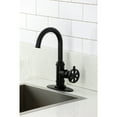 thumbnail image 2 of Kingston Brass KSD8500RX Belknap Single-Handle Bar Faucet, Matte Black, 2 of 6