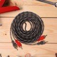 thumbnail image 1 of HAMPPLIES Cylindrical Speaker Cable For Car Audio Copper Plastic Multi Used On Tablets 1Pcs, 1 of 7