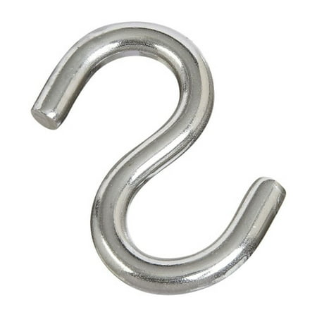 

3PC National Hardware National Hardware N197-202 Heavy Open S Hook 2-1/2 Inch Stainless Steel