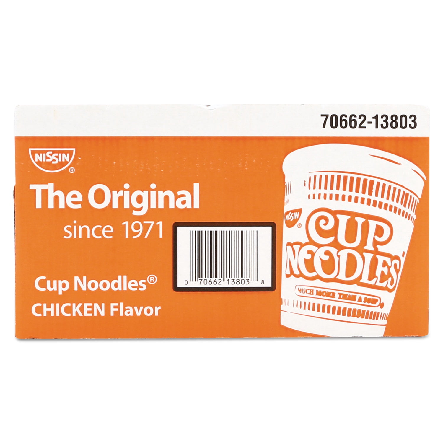 Nissin Cup Noodles, Chicken, 2.5 Oz Pack of 24