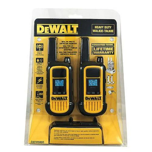 Dewalt Portable Two Way Radio, FRS/GMRS Band, Standards: FCC