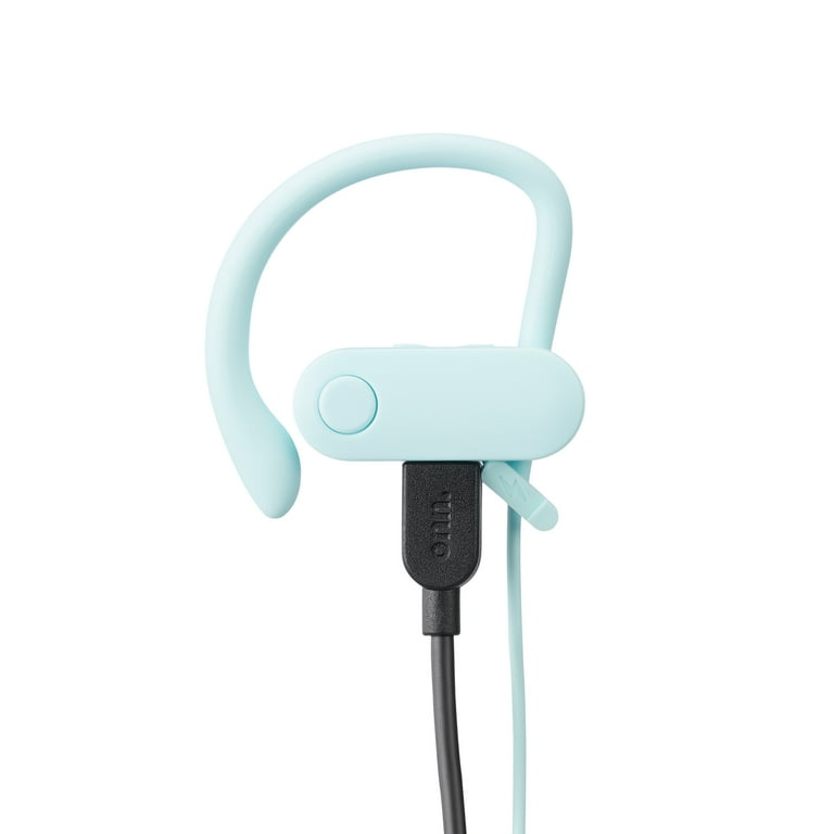 onn. Bluetooth Sports In Ear Headphones Aqua 578486281 Walmart