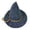 Dark Gray, variant on Witch Wizard Hat for Adults Halloween Felt Pointed Cone Hat Vintage Scarecrow Costume Accessory for Women Men
