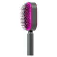 thumbnail image 2 of Aosijia Self Cleaning Hair Brush Massager Comb Brushes Detangling Anti Static Hairbrush Cleaner for Men and Women, 2 of 14