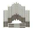 thumbnail image 1 of 30PC,3/16" x 6", SDS Plus Bits, Masonry Drill bit Set, SDS+ Hammer Bits, 1 of 4