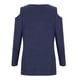 thumbnail image 5 of Camisas de Navidad Para Mujer Tops de Manga Larga Con Cuello en V Impreso Fuera Del Hombro Blusa Suelta Jersey Odeerbi ODB198274, 5 of 8