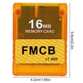 thumbnail image 3 of Tarjeta de memoria para juegos de 8MB/16MB/32MB/64MB para tarjeta de memoria PS2 FMCB, 3 of 5