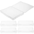 thumbnail image 3 of Shisuyan 5 Pcs Étui de Rangement Transparent 19.5X14X3.5In pour Maison et Bureau, 3 of 8