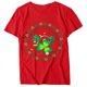 thumbnail image 4 of Fiudx Ofertas Flash Artículos En Oferta Blusa de Manga Corta con Cuello Redondo y Estampado a La Moda para Mujer, 4 of 4