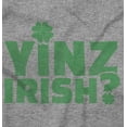 thumbnail image 2 of Yinz Irish Funny St Patrick's Day Unisex Plus Fleece Graphic Sweatshirt Brisco Brands 5X, 2 of 3