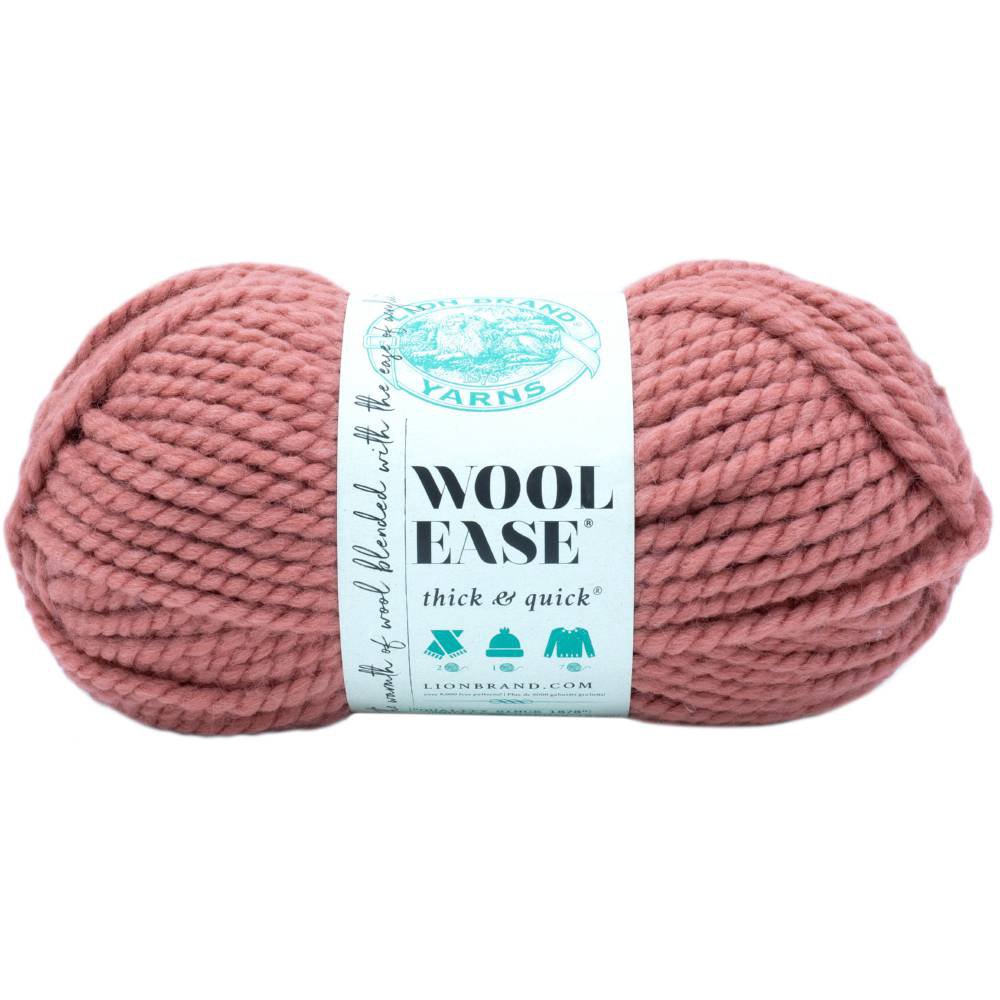 Lion Brand WoolEase Thick & Quick YarnTerracotta