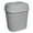 Gray, variant on Bath Bliss 2.5 gal Sailor Knot Plastic Swing Top Bathroom Trash Can, Gray