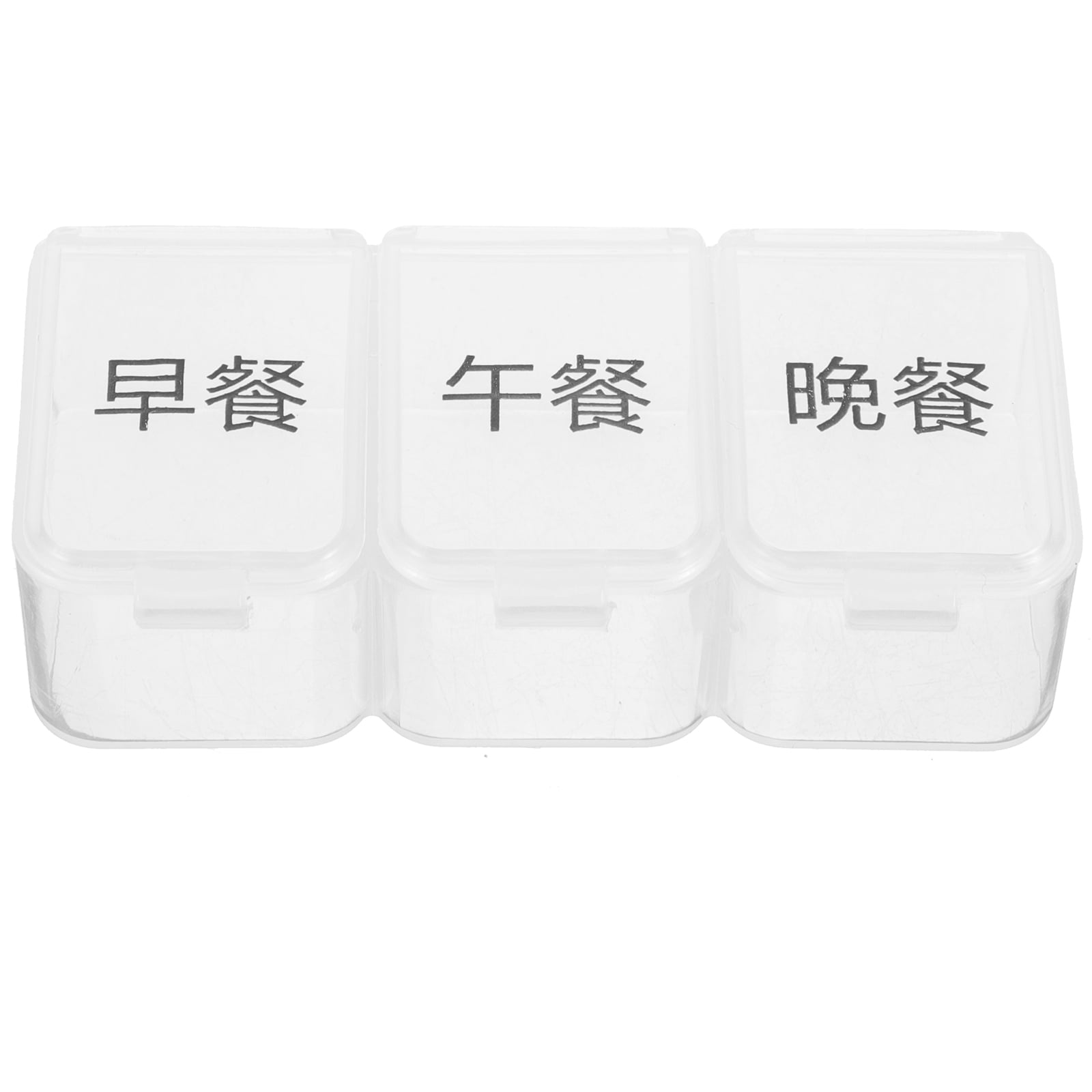 MasteelfCA Multi-grid Pills Organizer Portable Weekly Pills Container Compartments Pills Case for Travel