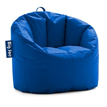 Big Joe Milano Bean Bag Chair Blue Com Big Joe Milano Bean Bag Chair Blue, How To Refill A Big Joe Chair