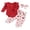 02-Red, variant on Licupiee Baby Girls Valentine's Day Outfit Ruffles Long Sleeves Romper and Heart Print Pants with Belt Headband Set Cute Clothes